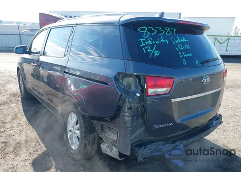 2017 Kia Sedona Lx from USA, damaged, VIN KNDMB5C15H6283775